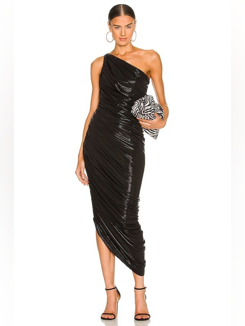 NWT $245 NORMA KAMALI Diana Gown Black Small